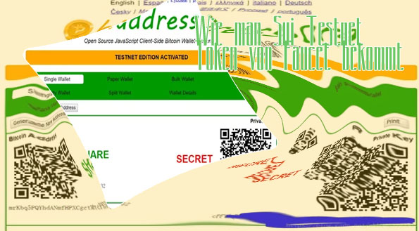 Testnet bitcoin faucet